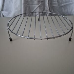 Silver Metal Trivet Or Baking Rack For Microwave/Convection Oven Combo